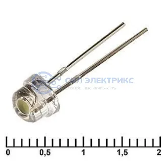 фото Светодиод 5RHWWC 2200mcd 6500K 3,4v 70d