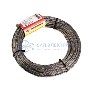 фото Трос нержавеющий d=4 мм, (моток 20 м) REXANT