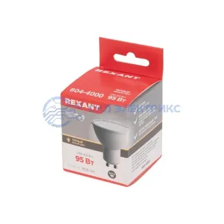 фото Лампа светодиодная Рефлектор 9,5Вт 808Лм GU10 AC 150-265В 2700K теплый свет REXANT