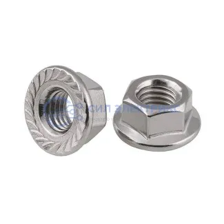 фото Гайка с фланцем DIN 6923, M12 короб (50 шт/уп) KRANZ