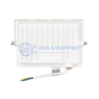 фото Прожектор светодиодный СДО 50Вт 4000Лм 5000K нейтральный свет, белый корпус