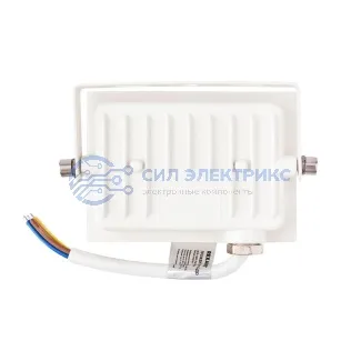 фото Прожектор светодиодный СДО 20Вт 1600Лм 5000K нейтральный свет, белый корпус