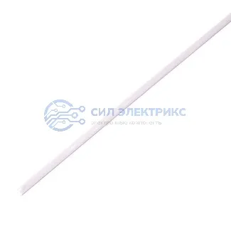 фото Трубка термоусаживаемая ТУТ 3,0/1,5мм, белая, упаковка 50 шт. по 1м, PROconnect