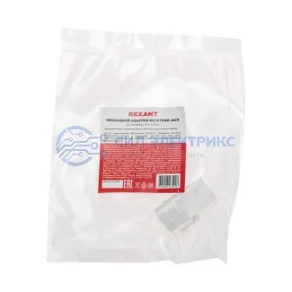 фото Адаптер проходной формата Keystone, Jack RJ-45(8P8C), UTP, CAT 5e REXANT PRO