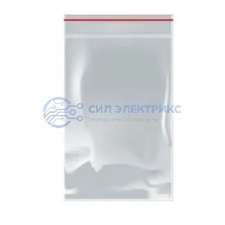 фото Пакет с замком zip-lock 8х12 см, 45 мкм