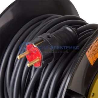 фото Удлинитель силовой на катушке 4 гнезда с/з 50 м 3х2,5 мм² PROFESSIONAL PROCONNECT