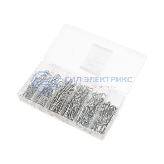 Набор игольчатых пружинных шплинтов (150 шт/уп) KRANZ фото Набор игольчатых пружинных шплинтов (150 шт/уп) KRANZ