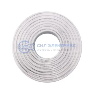 фото Кабель коаксиальный Кабель коаксиальный RG-6U, 75 Ом, CCS/Al/Al, 48%, 100 м, INDOOR, белый, PROconnect
