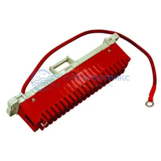 фото Плинт на 10 пар с заземлением (монтаж на хомут) REXANT