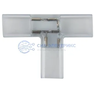 фото Муфта соединительная T для светодиодной ленты 220 В 6.5х17 мм