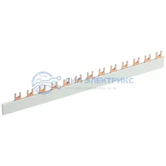 фото Шина соединительная типа FORK вилка 1Р 100 А 1 м REXANT (20 шт./уп.)