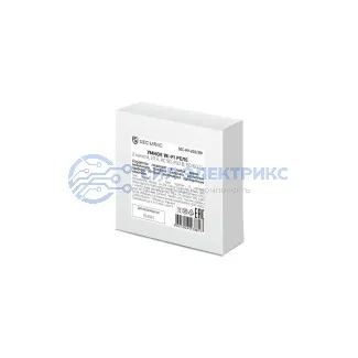 фото Умное встраиваемое Wi-Fi реле двухканальное SECURIC