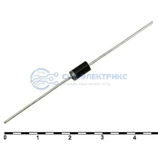 фото Быстровосстанавливающийся диод FR205, 2А, 600В, время восстановления 500нс