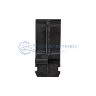 фото Крепеж-клипса для трубы Ø20 мм, черная REXANT