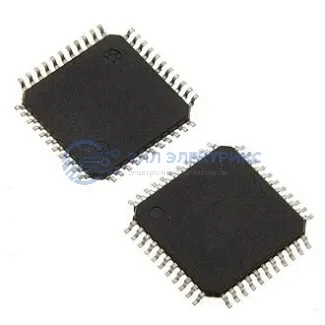 фото Контроллер ATMEGA164A-AU, 16 КБ Flash, 1 КБ RAM, корпус TQFP-44