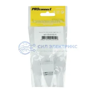 фото Двойник компьютерный RJ-45 (8P8C) (штекер - 2 гнезда) PROconnect