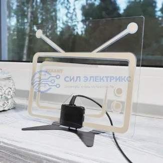 фото Антенна комнатная для цифрового телевидения DVB-T2, Ag-718 REXANT