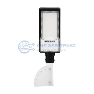 фото Кронштейн накладной / под бандажную ленту с переменным углом белый (230х150х150, Ø 57) REXANT арт.607-302; 607-304;