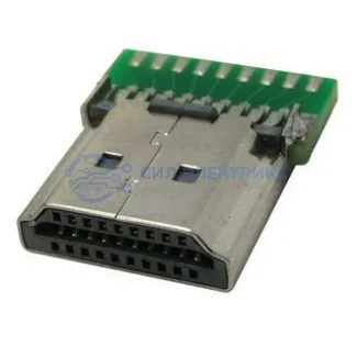 фото Разъем (переходник) HDMI A M PCB
