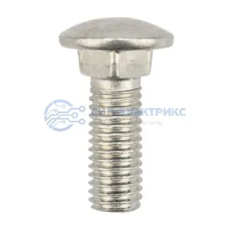 фото Болт мебельный KRANZ DIN 603, 10х30, пакет (10шт.)