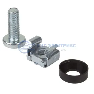 фото Комплект крепежа винт+шайба+гайка M6x16 REXANT