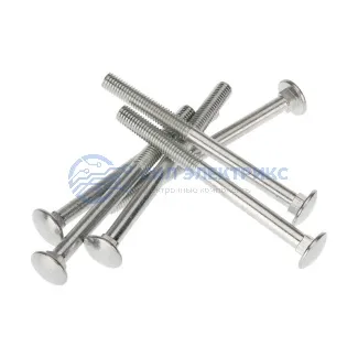 фото Болт мебельный KRANZ DIN 603, 10х100, короб (10 шт./уп.)