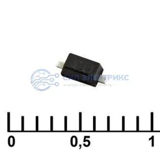 фото Выпрямительный диод SM4007PL, 1 А, 1000 В, корпус DO-214AC (SMA)