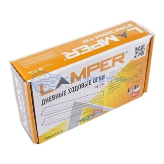 фото Дневные ходовые огни в пластиковом корпусе и светодиодным модулем