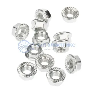 фото Гайка с фланцем DIN 6923, M10 короб (40 шт/уп) KRANZ