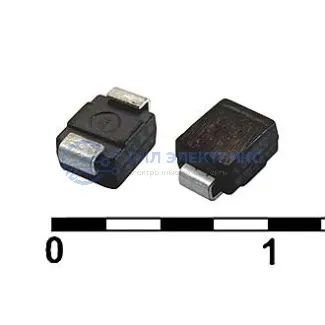 фото Выпрямительный диод STTH2R06U, 2 А, 600 В, корпус SMB