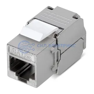 фото Модуль Keystone REXANT PRO Jack RJ-45(8P8C), FTP экранированный, категория 5e, тип 180 градусов, самозажимной