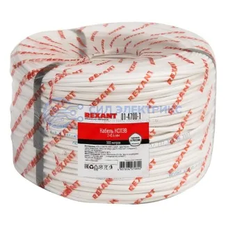 фото Кабель сигнальный КCПЭB 2х0,4мм, бухта 200м REXANT