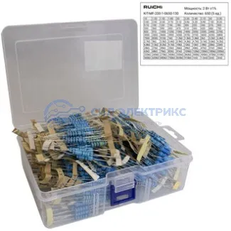 фото Резистор постоянный KIT-MF, 650 Ом, мощность 2.00 Вт, допуск 1%, металлопленочный, корпус THT