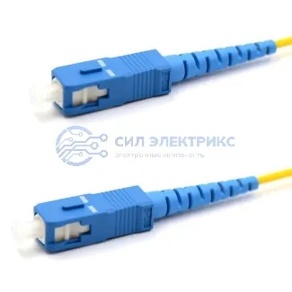 фото Патч-корд оптический соединительный (SM), 9/125 (OS2), SC/UPC-SC/UPC, (Simplex), LSZH, 1м REXANT