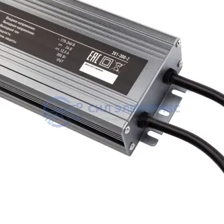 фото Источник питания 24 V, 300 W с проводами, влагозащищенный (IP67)
