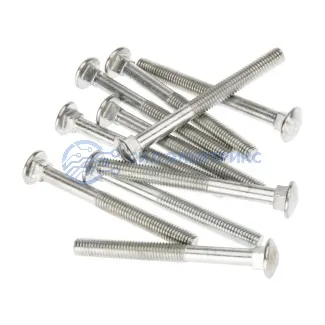 фото Болт мебельный KRANZ DIN 603, 8х80, короб (25 шт./уп.)