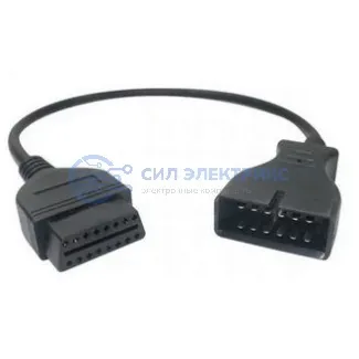 фото Адаптер диагностический переходник OBD2-16P_GM-12P