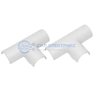 фото Тройник соединительный для трубы ø 16, серый IP40 (100 шт./уп.) REXANT