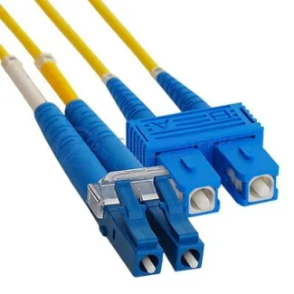 фото Патч-корд оптический переходной (SM), 9/125 (OS2), LC/UPC-SC/UPC, (Duplex), LSZH, 3м REXANT