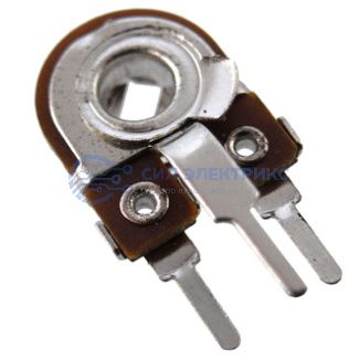 фото Резистор подстроечный SH-083, 50 кОм, однооборотный, корпус СП3-38А