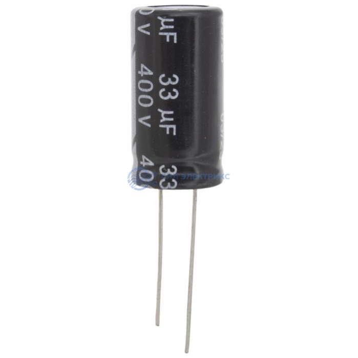 33 UF 400V 105*C 13*25 (JWCO) фото 33 UF 400V 105*C 13*25 (JWCO)