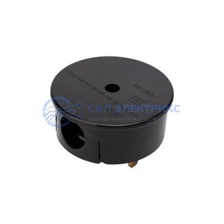 фото Вилка ВШ для электрической плиты 32 А, 380 В, 3Р+РЕ (ОУ) черная REXANT