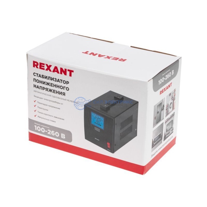 Стабилизатор пониженного напряжения REX-FR-2000 REXANT фото Стабилизатор пониженного напряжения REX-FR-2000 REXANT