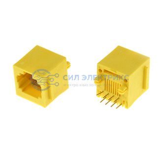 фото Сетевые розетки TJ3-8P8C yellow