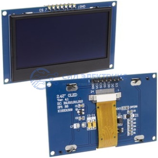 фото Дисплей DSM-OLED-2.42-7P-G