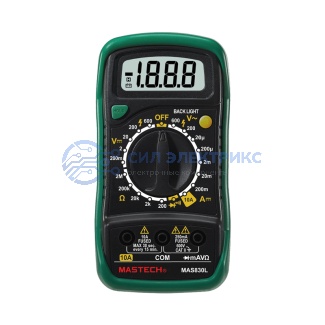 Портативный мультиметр MAS830L MASTECH фото Портативный мультиметр MAS830L MASTECH