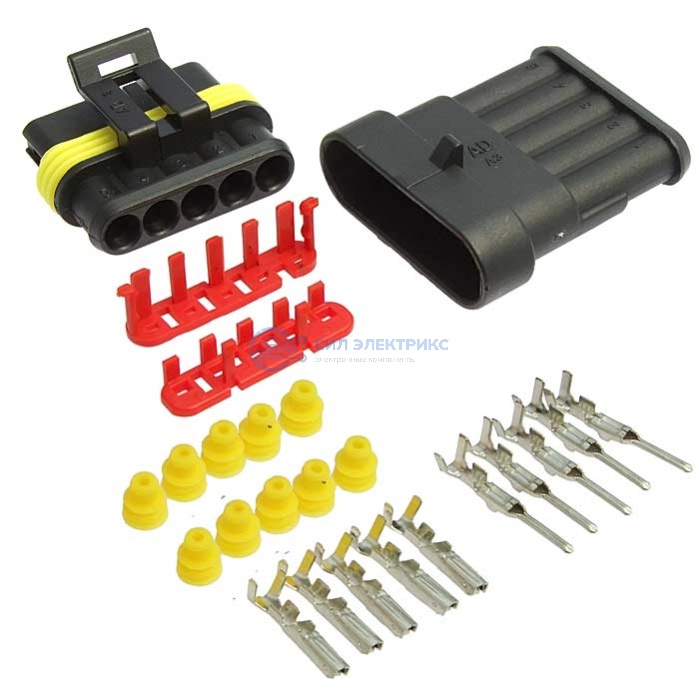 SuperSeal 1.5, 5PIN MF фото SuperSeal 1.5, 5PIN MF