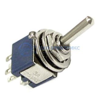 фото Микротумблер SMTS-202, ON-ON, SPDT, 3 А, 250 В, 20 мОм