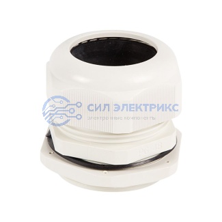 фото Кабельный ввод Кабельный ввод PG-48 (34-44мм) серый, комплект (1 шт/уп) REXANT