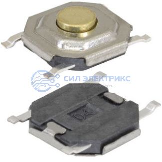 фото Тактовая кнопка KAN0541-0163B 5.1x5.1x1.65 mm